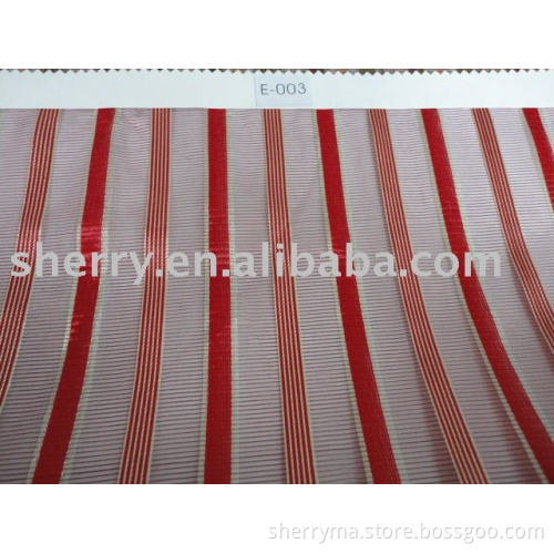 Hotel Chemical Embroidery Linen Curtain Fabric